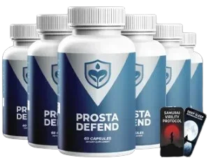 ProstaDefend Prostate Support Supplement Bottles